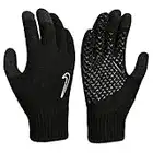 Nike Knitted Tech and Grip Gloves Handschuhe (L/XL, black/black/white)