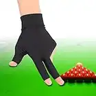 Tbest Snooker Glove,Left Hand Snooker Glove,Snooker Billiard Pool Gloves Left Hand, 3 Fingers Billiard Glove Snooker Cue Gloves Spandex Glove Pool Glove Left Hand Billiard Accessories for Man Woman