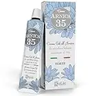 Crema De Árnica Extra Fuerte 50ml Rica en Extractos De Árnica Orgánica, Made In Italy y Excelente Para Masajes Musculares Y Articulares - Árnica Crema Efecto Frio Dulàc