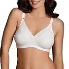 Warners womens Boxed Soft Cup Bra, White, 40B US