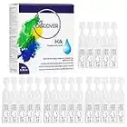 EYE DISCOVER, Gouttes Oculaires à Dose Unique avec Double Hydratation, Larmes Artificielles pour Yeux Secs, avec Acide Hyaluronique et Hydroxyéthylcellulose, Sans Conservateur, 20 Flacons de 0,35 ml