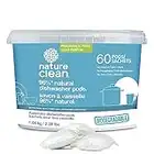 Nature Clean Automatic Dishwasher Pacs, Fragrance-Free, 60 Count