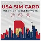 Carta SIM prepagata travSIM USA | 50GB di dati mobili a velocità 4G/5G | Chiamate e SMS nazionali illimitati | La carta SIM USA funziona con dispositivi iOS e Android | Valida per 15 giorni.