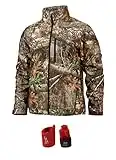 Milwaukee 224C-21L M12 12V Heated Toughshell Jacket Camo (Large) with 3Ah Lithium-Ion Battery & Charger