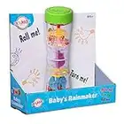 Dress Up America- Playkidz-Juguete Rainmaker de 8.5"para bebés pequeños, Tubo sonajero de Lluvia para niños agitador de Palo sensorial Musical. (Baby Toys)