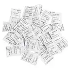 200pcs sachets déshydratants pour sachets de gel de silice-Pack de sachets en tissu de gel de silice absorbent l'humidité pour l'élimination de l'humidité du dessiccateur d'air, déshumidificateur de