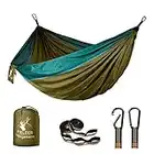 fieleer ultraleggera Outdoor amaca in paracadute di seta | con extra forti cinghie & Moschettoni | per Viaggio Campeggio Trekking da giardino spiaggia Travel Hammock