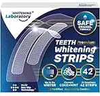 Professional Teeth Whitening Strips - 21 Sessions - Safe for Enamel - 42 Peroxide-Free Strips - Removes Deep Stains (Coconut and Mint)