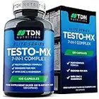 Test Boosters for Men - Premium Testosterone Supplement XL 60 Days Supply, Supports Normal Testosterone Levels & Muscle - Zinc & Magnesium Booster Male Supplement, UK Formulated - Packaging May Vary