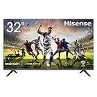 Hisense 32AE5600FA Smart TV Android, LED HD Ready, USB Media Player, Nero, 32"