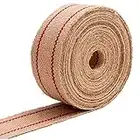 IPEA Jute Gurt zum Basteln – Made in Italy – 10 Meter Länge – Jute Gurtband Professionelles Kordelband für Stühle, Polsterung, Sofas, Befestigung von Möbeln, Dekorationen – Natur – 60 mm – Natural