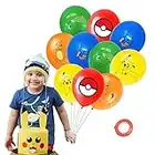 40 Pcs Ballon Anniversaire Enfant, 12 Pouces Ballons Colorés, Anniversaire Latex Ballons Décoration(8 de chacune des 5 couleurs)pour Enfants Fêtes, Festivals, Baby Shower