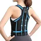 Suptrust Upper Back Brace Posture Corrector And Support Belt for Women and Men, Back Straightener, Scoliosis, Hunchback Corrector(Medium Size)