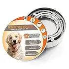 KATIX Flea & Tick Collar for Dogs 25 Inches, Dog Flea Collars 12 Months, Flea Collars for Dogs Fit All Dog Size and Breeds, Flea Treatment for Dogs, Waterproof Dog Flea Collar