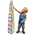 Learning Journey International LLC Play & Learn - Stacking Cubes - STEM Toddler Toys & Gifts for Children Ages 12 Months and Up - Mind Building Developmental Stacking & Nesting Toy