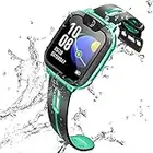 imoo Watch Phone Z1 Kinder-Smartwatch, 4G Kinder-Smartwatch-Telefon mit langanhaltendem Video-und Telefonanruf, Kinder-GPS-Uhr mit Echtzeit-Ortung und Wasserdichtigkeit IPX8 (Grün)