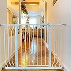 BalanceFrom Easy Walk-Thru Safety Gate for Doorways and Stairways with Auto-Close/Hold-Open Features, Fits 29.1 - 43.3 Inch Openings