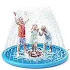 Jasonwell Splash Pad Sprinkler/ Play Mat for Kids, Outdoor Water Toys Inflatable for Baby Toddler Boys Girls Children Age 18+ Months ,Outside Backyard Dog Pool