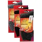 UNIQUE STYLES ASFOOR Set of 3 Thermal Socks for Women - Heating Socks for Winter Cold Weather Protection - Warm Insulated Socks for Winter