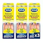 Scholl Crema de Pies Para Talones Agrietados con Urea y Keratina - 3 unidades de 60 ml