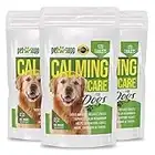 PetSupp Calming Care for Dogs, Aids Anxiety and Helps Relieve Stress for Dogs, 120 Tablets