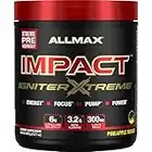 ALLMAX Nutrition - Impact Igniter Extreme Pre Workout Powder - with Citrulline Malate, Beta - Alanine, Caffeine, Taurine, and, Betaine anhydrous (Pineapple Mango)