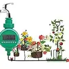 GOTOTOP Programmatore di Irrigazione automatico elettrico Timer irrigatore Giardino controllo, Meccanico Tap Spruzzatore Intelligente Controller Timer Automatico per Giardino Pianta