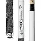 Purex HXT-P2 White Quadruple Threat Technology Jump Break Pool Cue (4-Piece), 21-Ounce