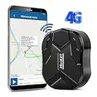 4G GPS Tracker per Auto Localizzatore GPS Trackting Smart Alarm Monitoraggio in Tempo Reale con Forte Magnete APP Senza Abbonamento IP66 Impermeabile con 150 Giorni in Standby