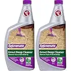 Rejuvenate Grout Deep Cleaner Cleaning Formula Instantly Removes Years of Dirt Build-Up to Restore Grout to the Original Color (32 fl oz x 2 Pack)