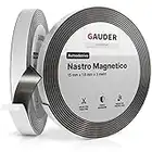 GAUDER Nastro Magnetico Autoadesivo | Banda Magnetica Adesiva | Striscia Calamita