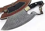 Handmade Chef Knife Kitchen Knife Real Leather Sheath. SM78