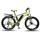 Hyuhome Electric Bikes for Adult, Magnesium Alloy Ebikes Bicycles All Terrain,26" 36V 13Ah Removable Lithium-Ion Battery Mountain Ebike for Mens