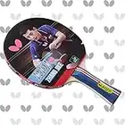 Butterfly RDJ S2 Shakehand Table Tennis Racket | RDJ Series | Good Spin, Better Speed & Even Better Control! | Recommended for Beginning Level Players, Red and Black