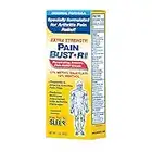 Pain Bust-R II Arthritis Pain Relief Cream - Fast Acting Non-Greasy Deep Penetrating Warming Relief for Joint & Body Soreness