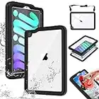 iPad Mini 6 2021 (6th Generation) Waterproof Case,Underwater Protective Dustproof Shockproof Case Cover with 360 Full-Body Protection,iPad Mini 6th Gen 8.3 Inch case with Lanyard