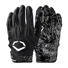 Evoshield Stunt Gants de Football rembourrés Noir Taille L