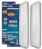 (2) Hoover Windtunnel HEPA W/filtro carbone attivo per aspirapolveri trazione automatica, verticale, a pieghe, 3613021,