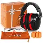 Shooting Ear Protection Earmuffs, Ear protection for gun range, Shooting Glasses, Yinshome earmuffs for shooting range