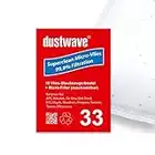 Dustwave® Lot de 10 sacs d'aspirateur pour aspirateur Tristar SZ 1910 / SZ1910 / SZ1910 - Fabriqués en Allemagne - Avec micro-filtre