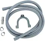 Utiz Drain Hose Extension Pipe Kit 2.5m For Washing Machine Washer Dryer Dishwasher