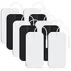 AUVON TENS Machine Pads 2"X4" 10 Pcs, 3rd Gen Latex-Free Rectangular TENS Unit Replacement Pads Electrode Patches with Upgraded Self-Stick Performance for Electrotherapy