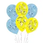 amscan 9904826 - Pokemon Birthday Party 11 Latex Balloons - 6 Pack