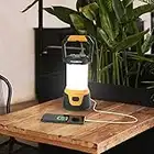 EverBrite Camping Lantern, Rechargeable Camping Light with 5 Lighting Modes, 1000LM Bright LED Lantern Flashlight with 4400mAh Power Bank Function for Hurricane, Emergency, Power Outage, Home and More