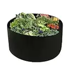 JNDJNFV 100Gallon Super Big Bed Fabric Raised Planting Bed,Grow Patio Garden Herb Flower Vegetable Plant Circular Planter Raised Elevated Garden Bed for Yard Nursery and Outdoor