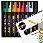 Posca - PC-5M - Paint Marker Art Pens - 1.8-2.5mm - Halloween Tones Set of 8 in Gift Box