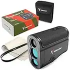 Visiocrest B-3280-BL Laser Range Finder for Golf, Hunting & Archery Precision, 3000FT Distance Measuring Rangefinder