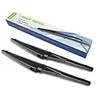 Rear Wiper Blade,ASLAM 11A Rear Windshield Wiper Blades Type-E for Original Equipment Replacement,Exact Fit(Pack of 2)