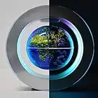 YANGHX Magnetic Levitation Floating World Map With Constellations LED Light Globe 2 in 1 Anti Gravity Suspending In The Air Decoration Gadget Children's GIFT ( Blue 6 inch )