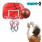 DBREAKS Canestro Basket per Bambini, Banestro Basket da Camera, per Bambini Ragazzo Ragazza da 6 7 8 Anni（1 Palle）